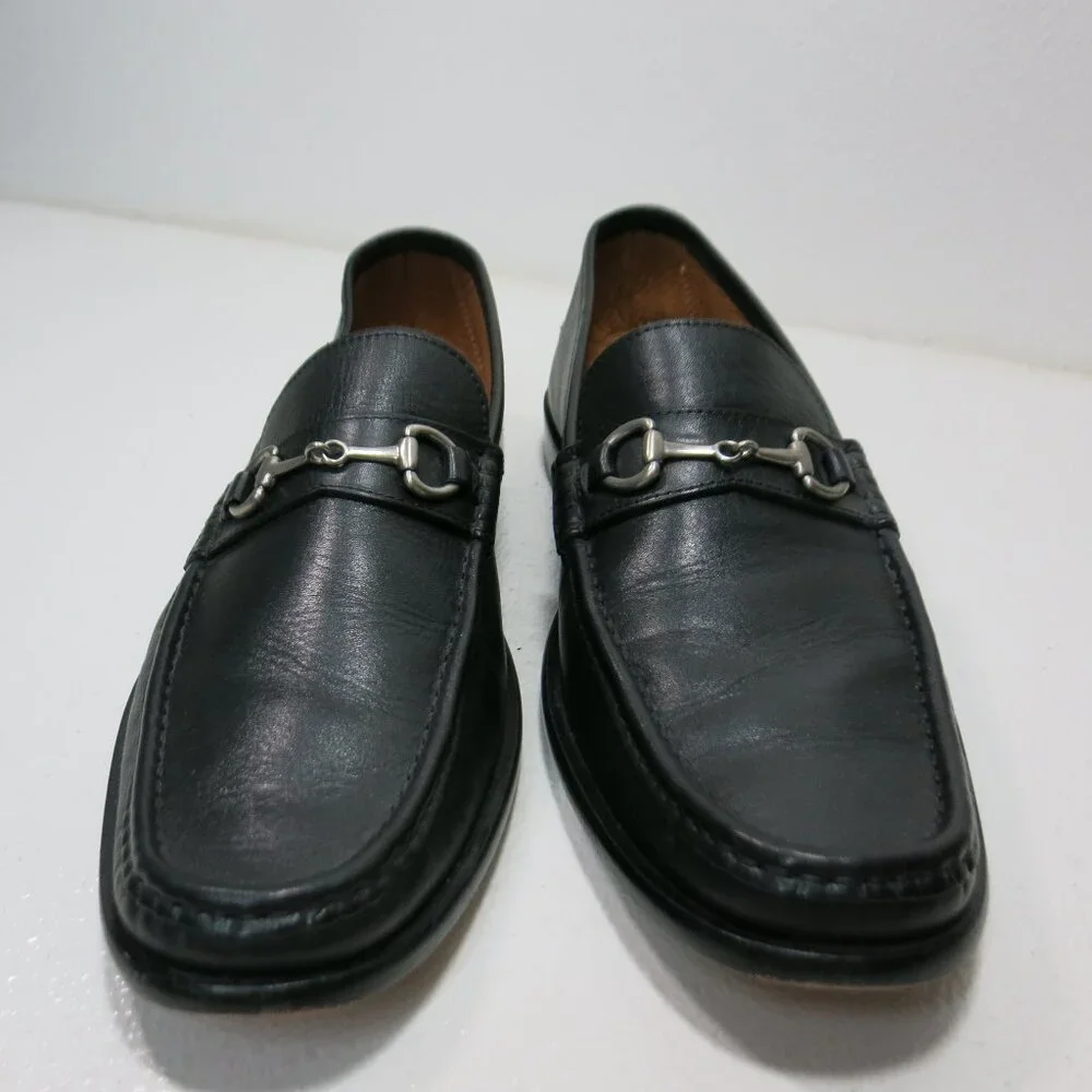 Wall + Water Oil Tanned Leather Dress Horse Bit Moccasins Shoes Men's Moc's 11.5